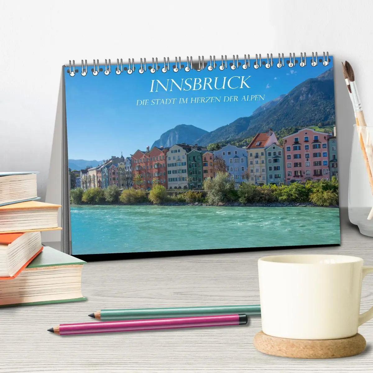 Bild: 9783457928363 | Innsbruck - Die Stadt im Herzen der Alpen (Tischkalender 2026 DIN...