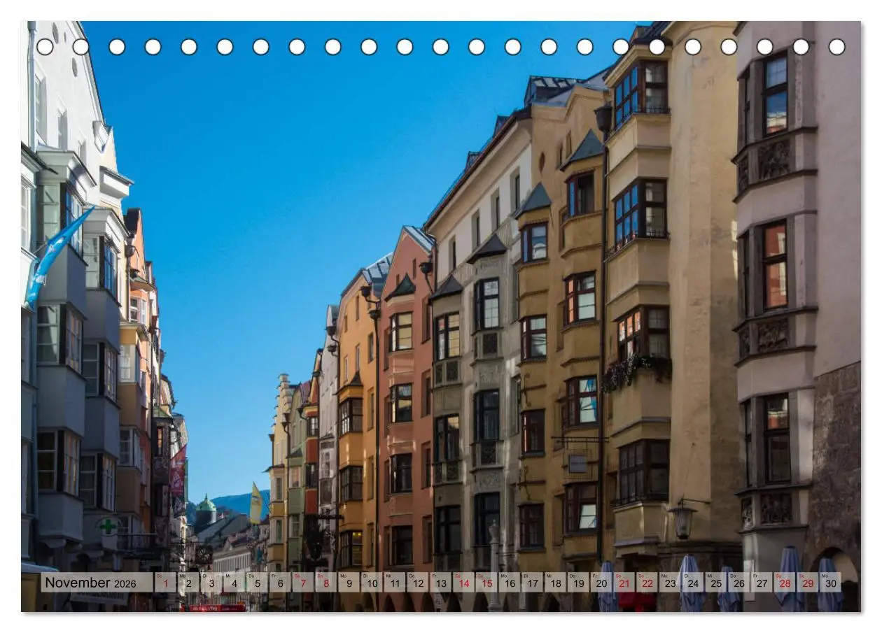Bild: 9783457928363 | Innsbruck - Die Stadt im Herzen der Alpen (Tischkalender 2026 DIN...