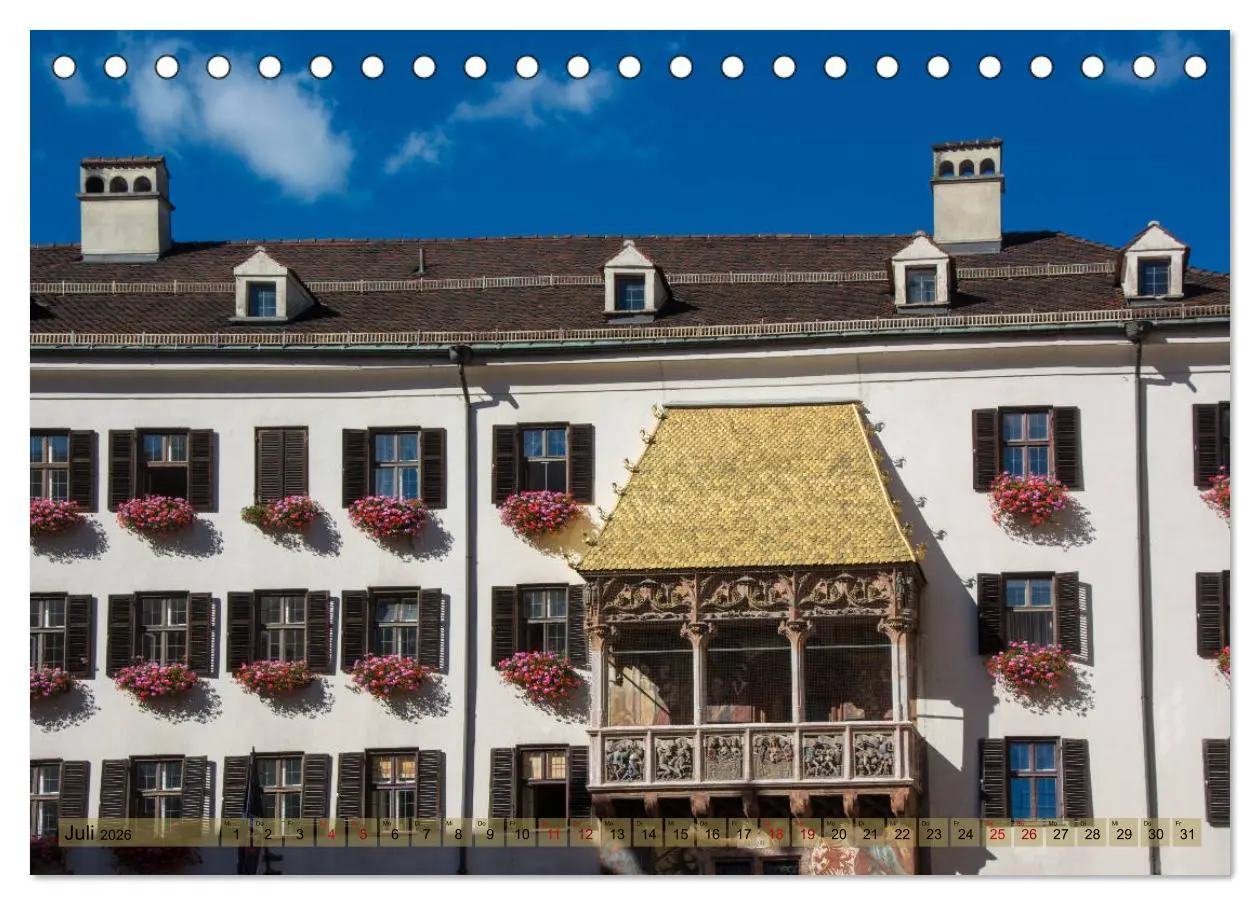 Bild: 9783457928363 | Innsbruck - Die Stadt im Herzen der Alpen (Tischkalender 2026 DIN...