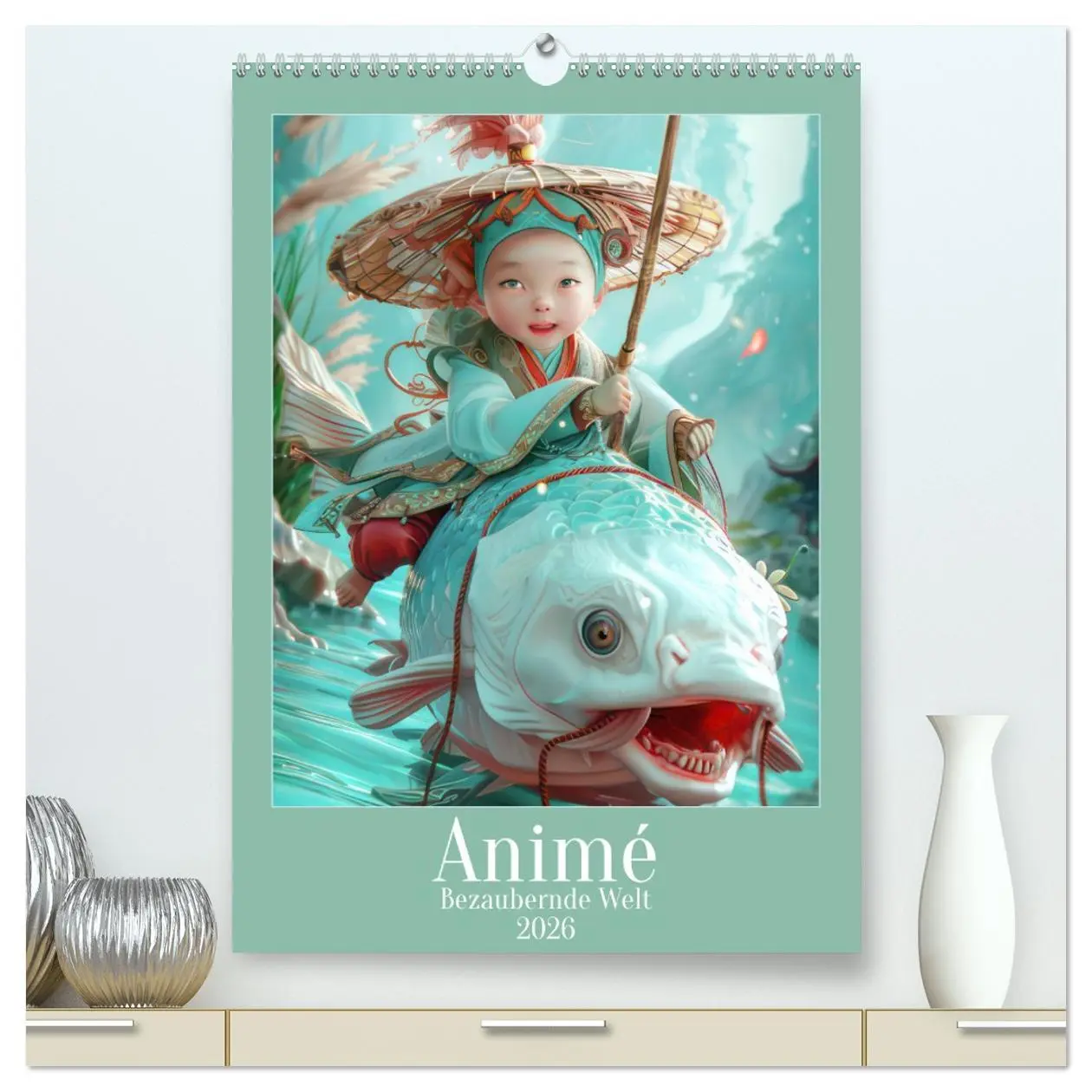 Cover: 9783516258363 | Animé - Bezaubernde Welt (hochwertiger Premium Wandkalender 2026...