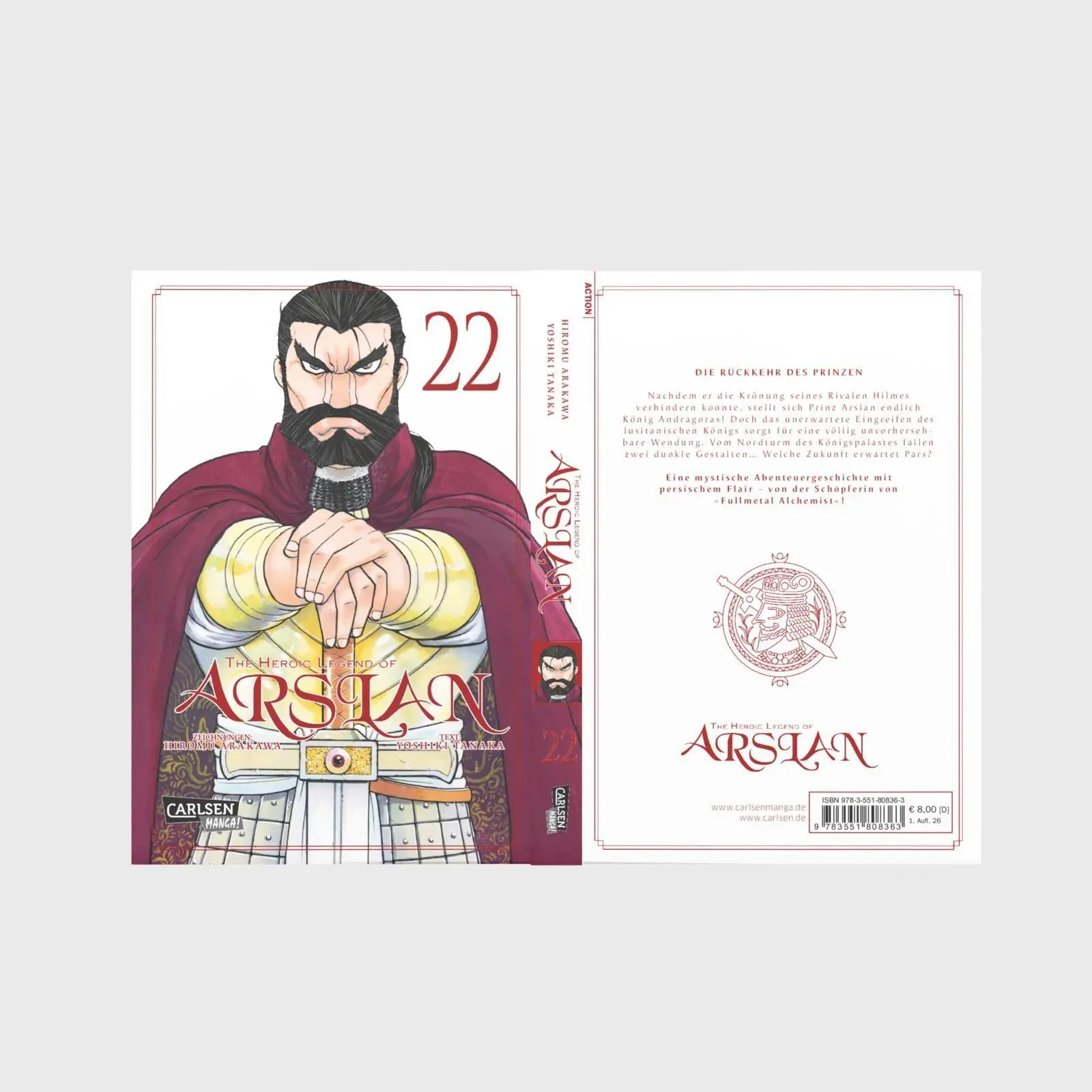 Bild: 9783551808363 | The Heroic Legend of Arslan 22 | Hiromu Arakawa (u. a.) | Taschenbuch