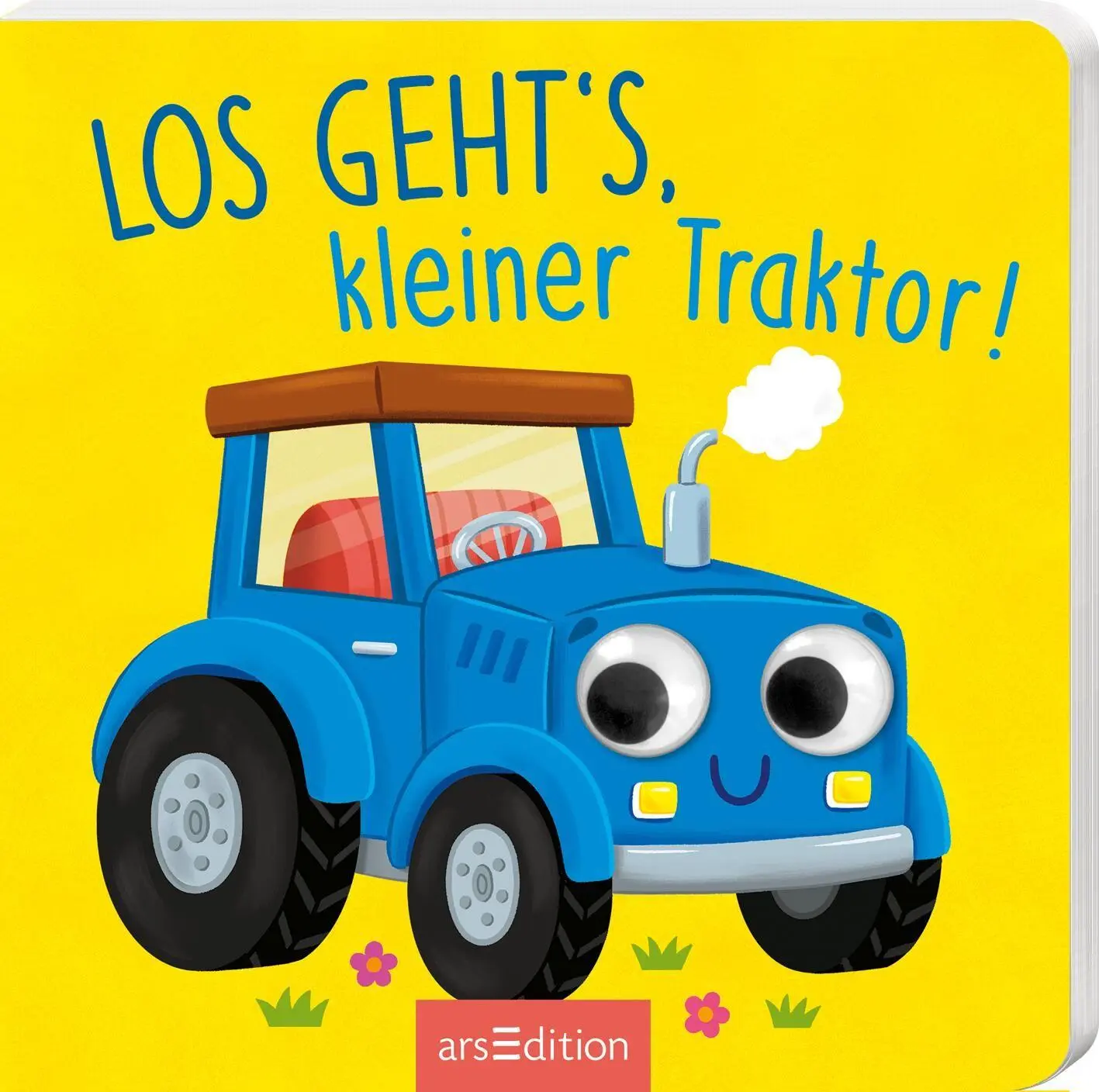 Cover: 9783845868363 | Los geht's, kleiner Traktor! | Mein Wackelaugenbuch | Emily Emerson