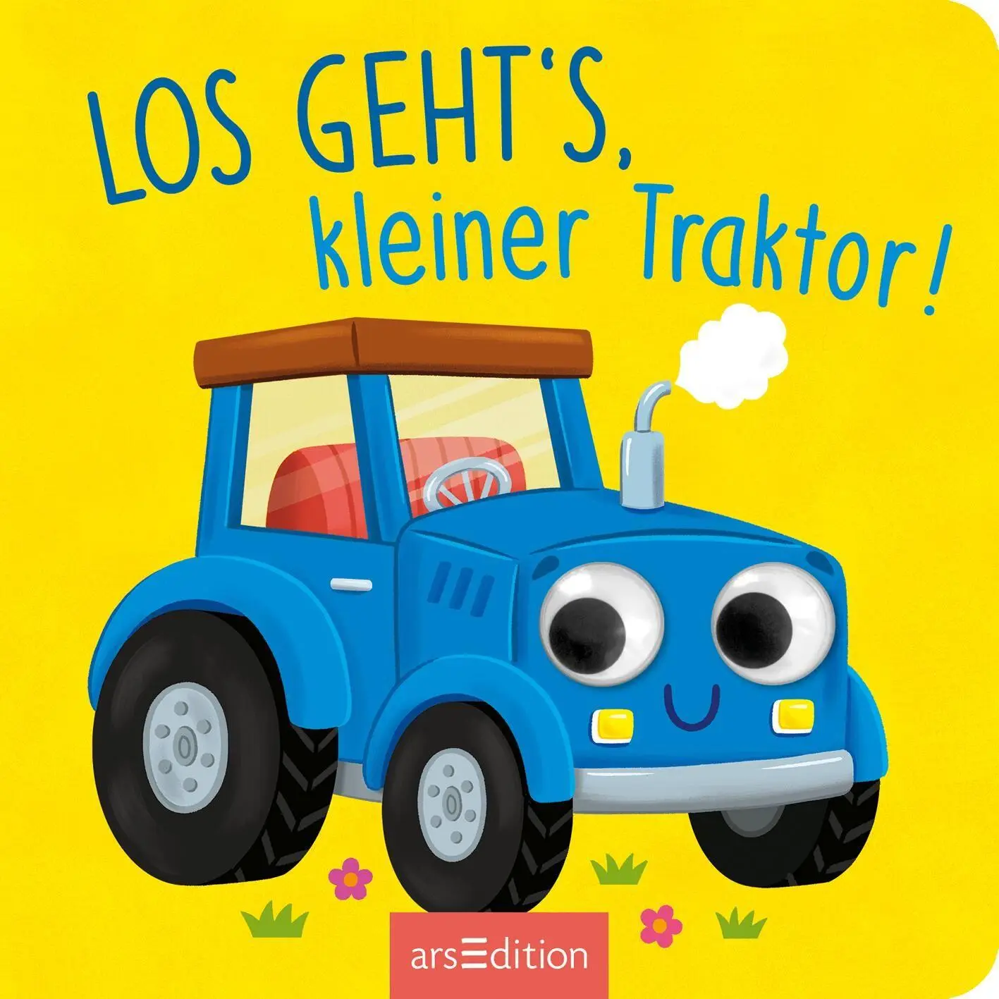 Bild: 9783845868363 | Los geht's, kleiner Traktor! | Mein Wackelaugenbuch | Emily Emerson