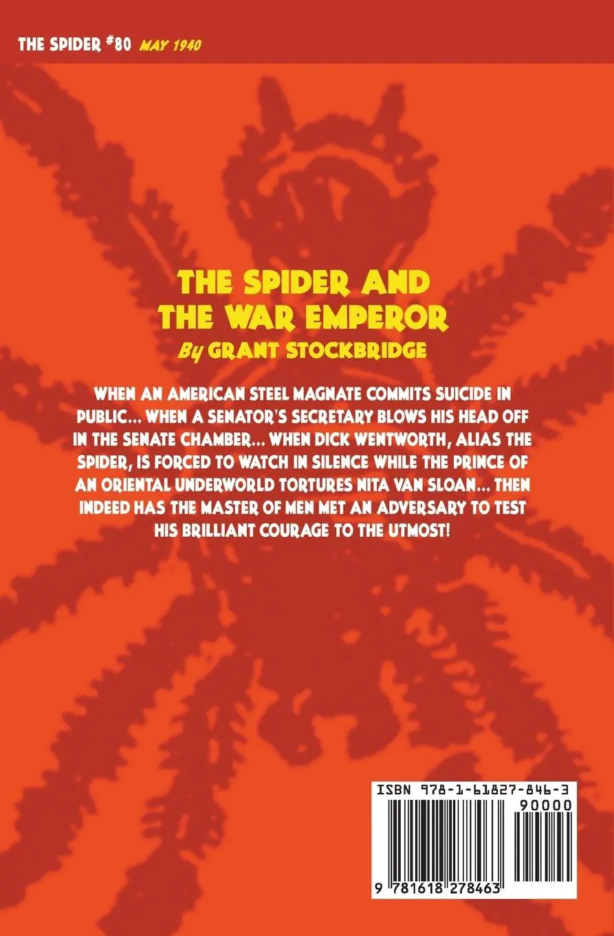 Rückseite: 9781618278463 | The Spider #80 | The Spider and the War Emperor | Page (u. a.) | Buch