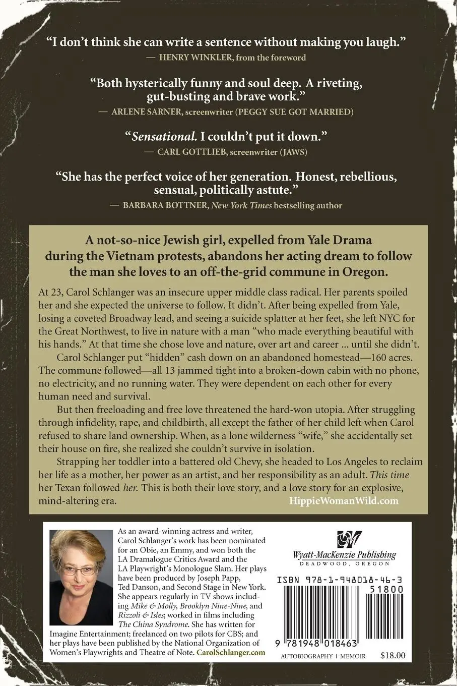 Rückseite: 9781948018463 | Hippie Woman Wild | A Memoir of Life &amp; Love on an Oregon Commune