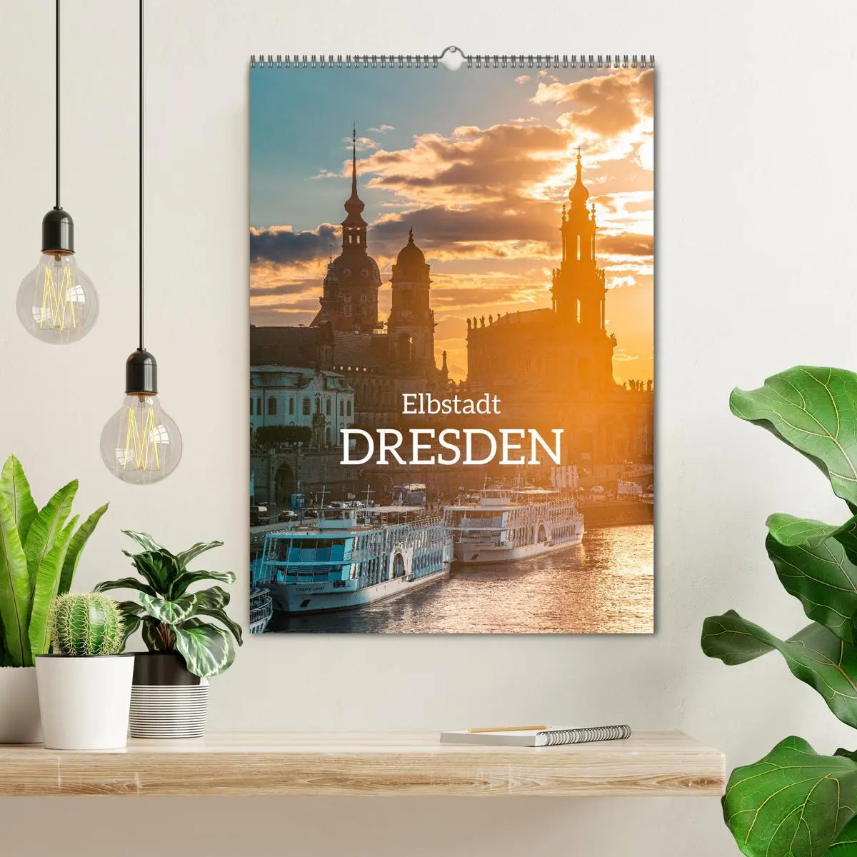 Bild: 9783516318463 | Elbstadt Dresden (Wandkalender 2026 DIN A2 hoch), CALVENDO...