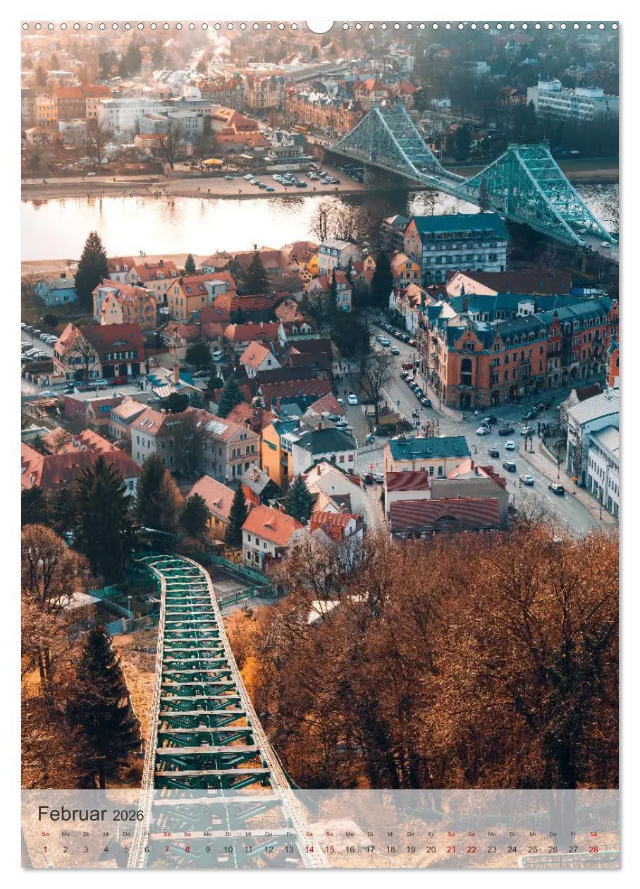 Bild: 9783516318463 | Elbstadt Dresden (Wandkalender 2026 DIN A2 hoch), CALVENDO...