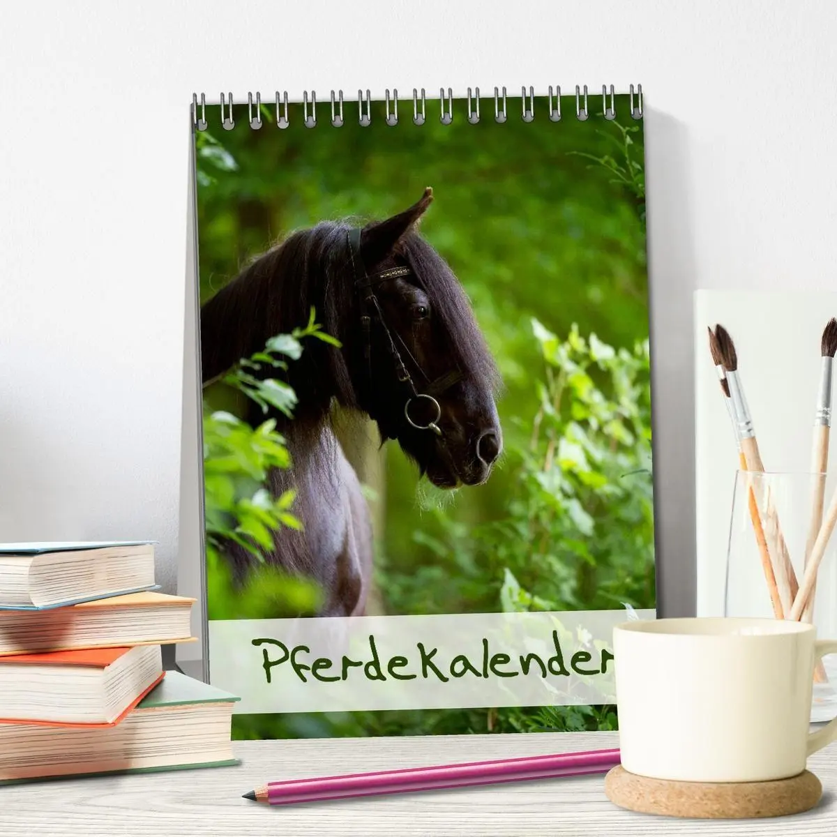 Bild: 9783594158463 | Pferdekalender (Tischkalender 2027 DIN A5 hoch), CALVENDO...
