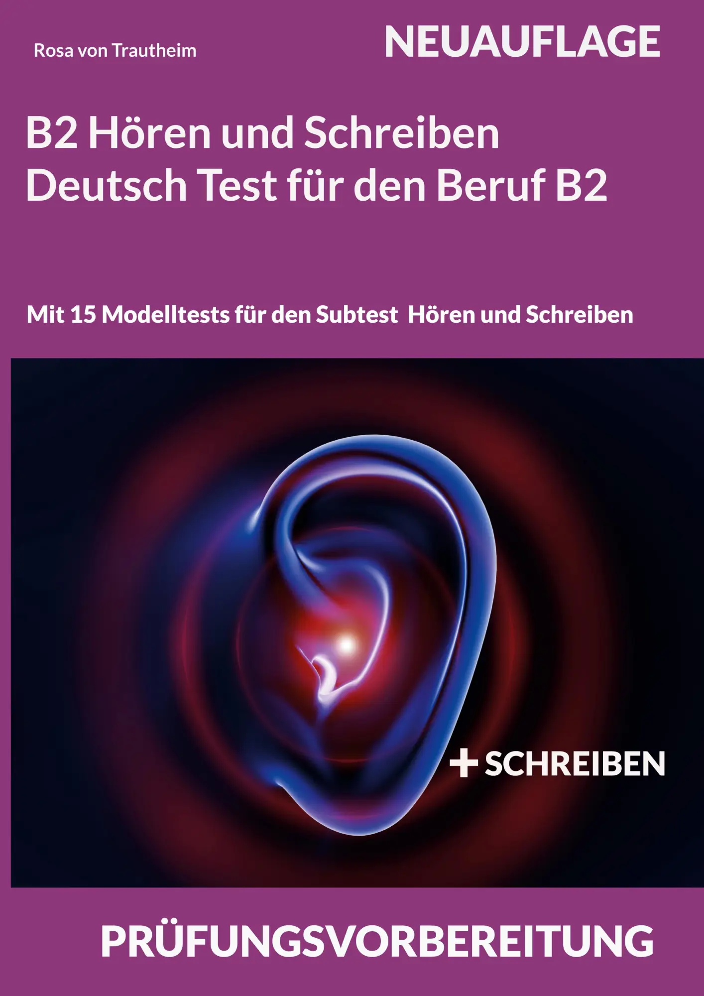 Cover: 9783696368463 | B2 Hören und Schreiben Deutsch Test für den Beruf B2 | Trautheim