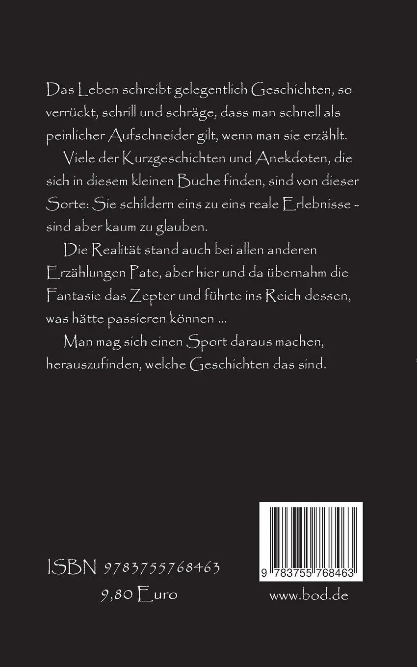 Rückseite: 9783755768463 | Über uns wird die Kellerwohnung frei | Egbert Scheunemann | Buch