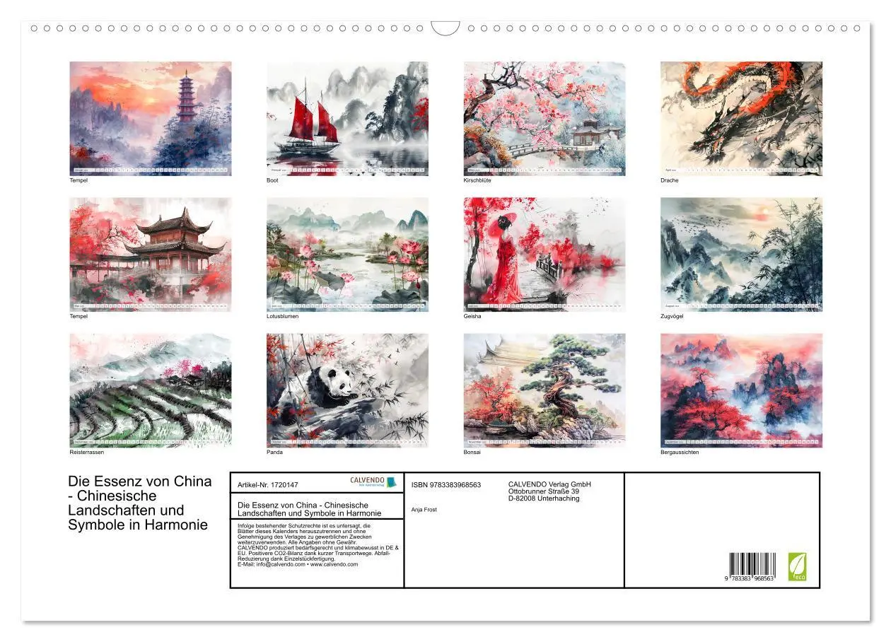 Bild: 9783383968563 | Die Essenz von China - Chinesische Landschaften und Symbole in...