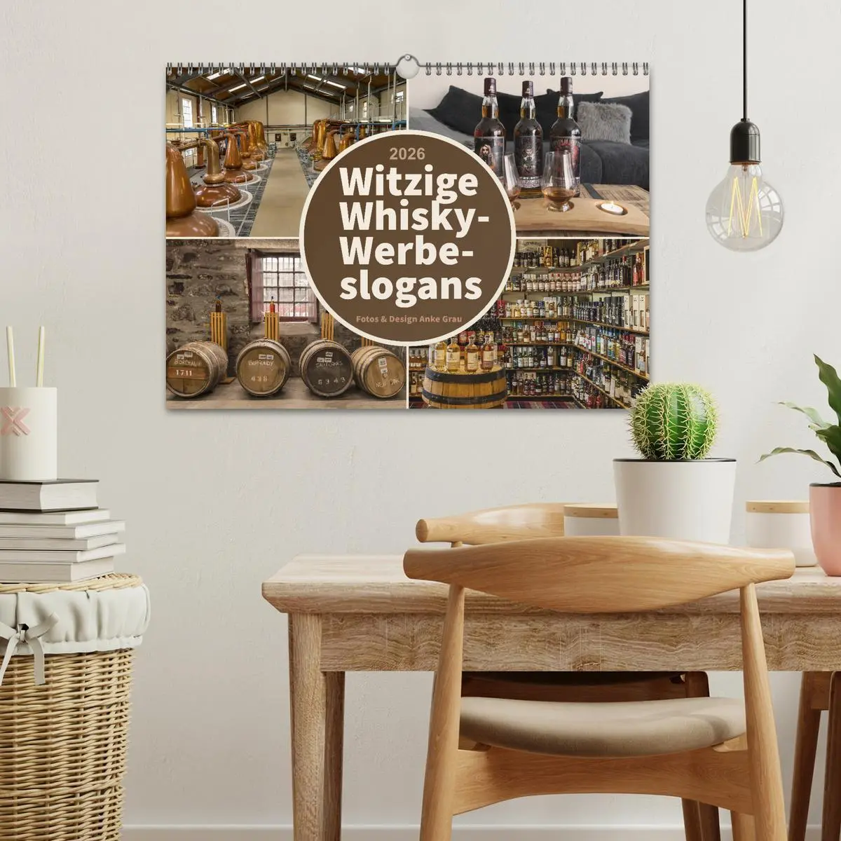 Bild: 9783457388563 | Witzige Whisky-Werbeslogans (Wandkalender 2026 DIN A3 quer),...