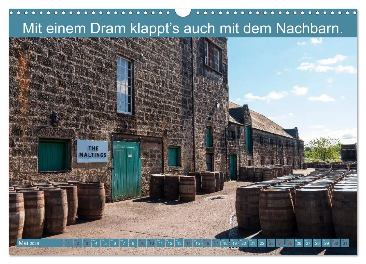 Bild: 9783457388563 | Witzige Whisky-Werbeslogans (Wandkalender 2026 DIN A3 quer),...