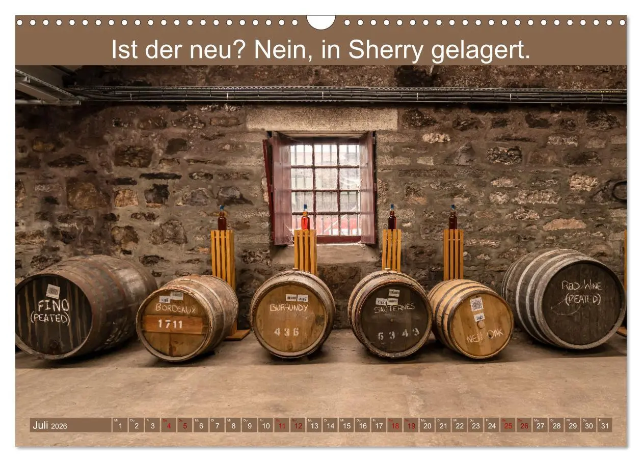 Bild: 9783457388563 | Witzige Whisky-Werbeslogans (Wandkalender 2026 DIN A3 quer),...