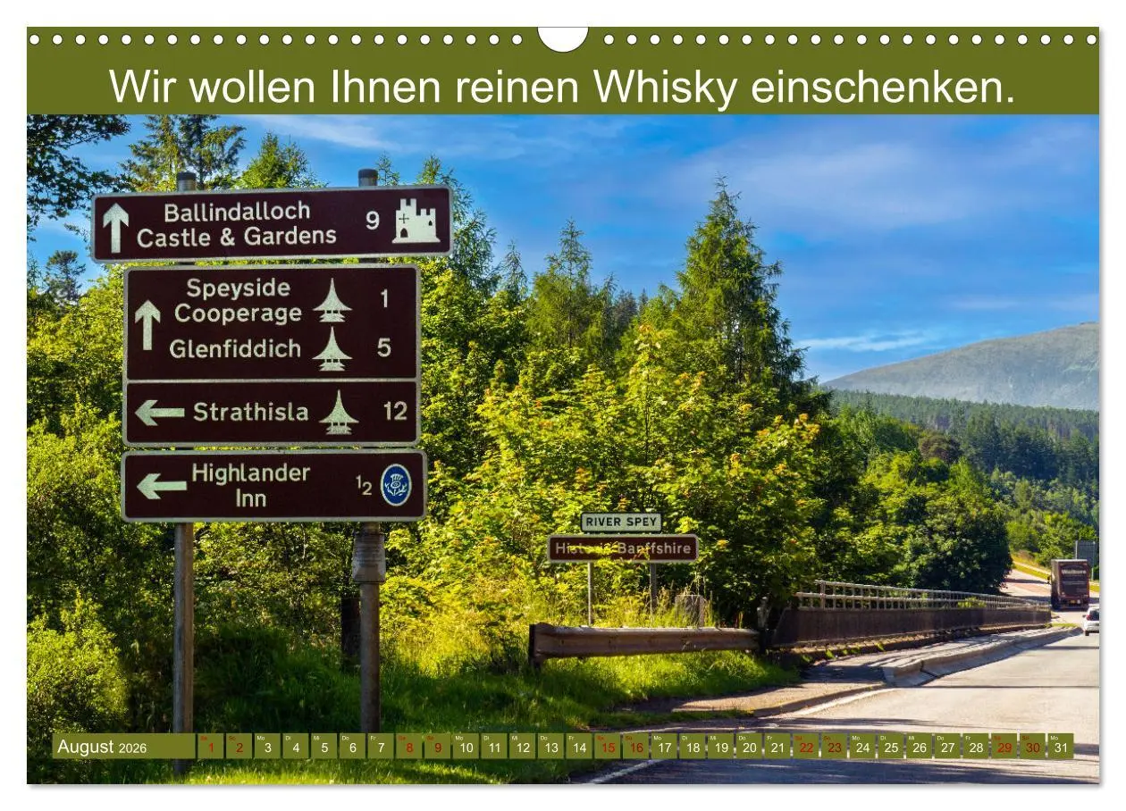 Bild: 9783457388563 | Witzige Whisky-Werbeslogans (Wandkalender 2026 DIN A3 quer),...