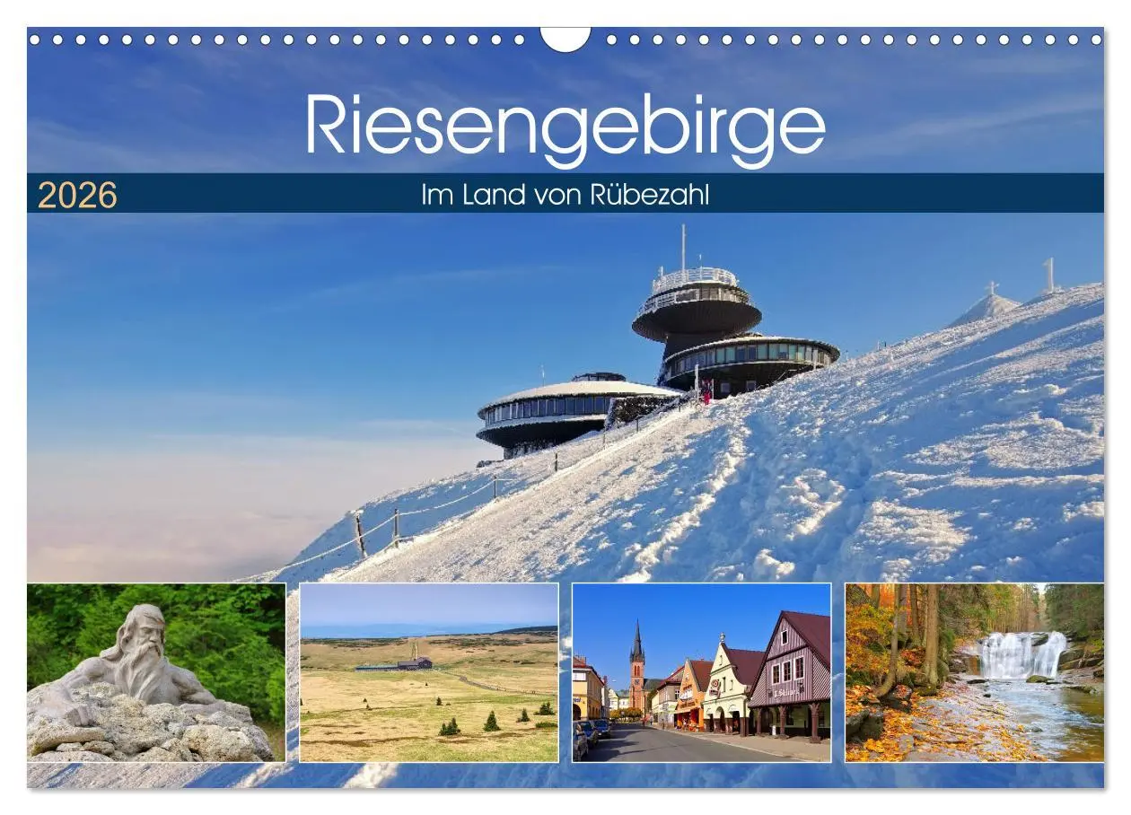 Cover: 9783457838563 | Riesengebirge - Im Land von Rübezahl (Wandkalender 2026 DIN A3...