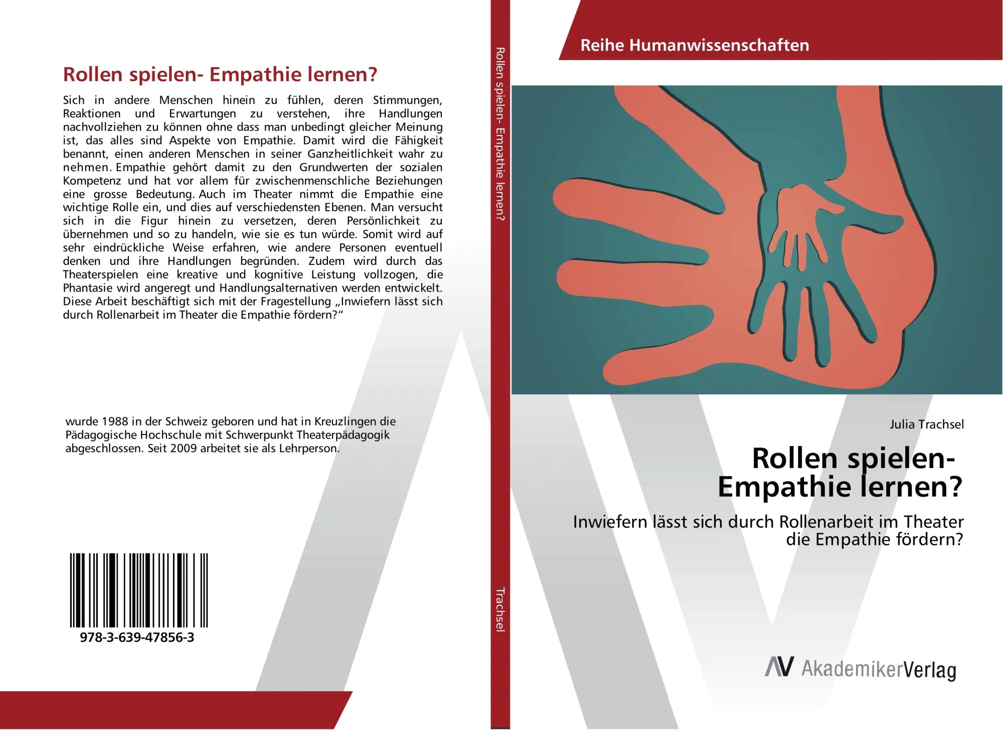 Cover: 9783639478563 | Rollen spielen- Empathie lernen? | Julia Trachsel | Taschenbuch | 2013