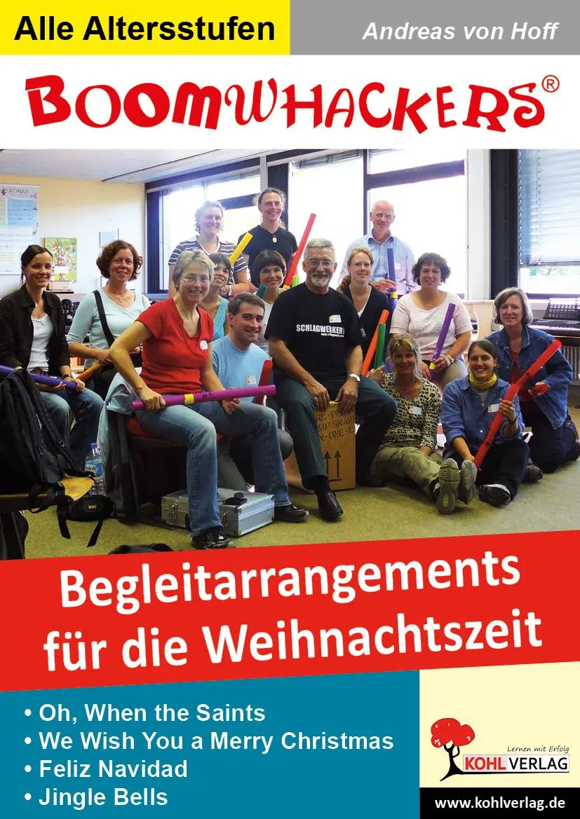 Cover: 9783866328563 | Boomwhackers-Begleitarrangements für die Weihnachtszeit | Hoff | 32 S.