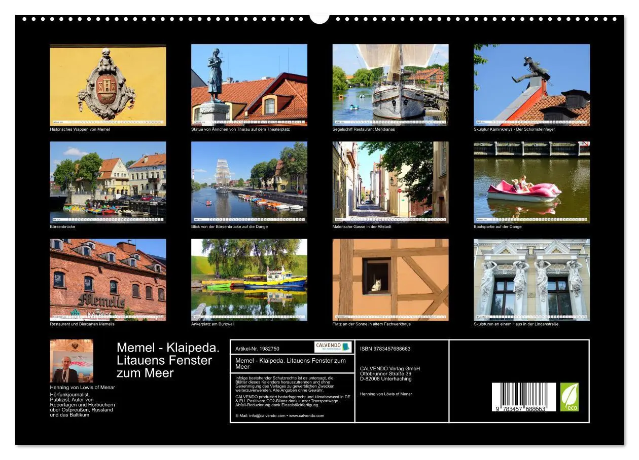 Bild: 9783457688663 | Memel - Klaipeda. Litauens Fenster zum Meer (hochwertiger Premium...