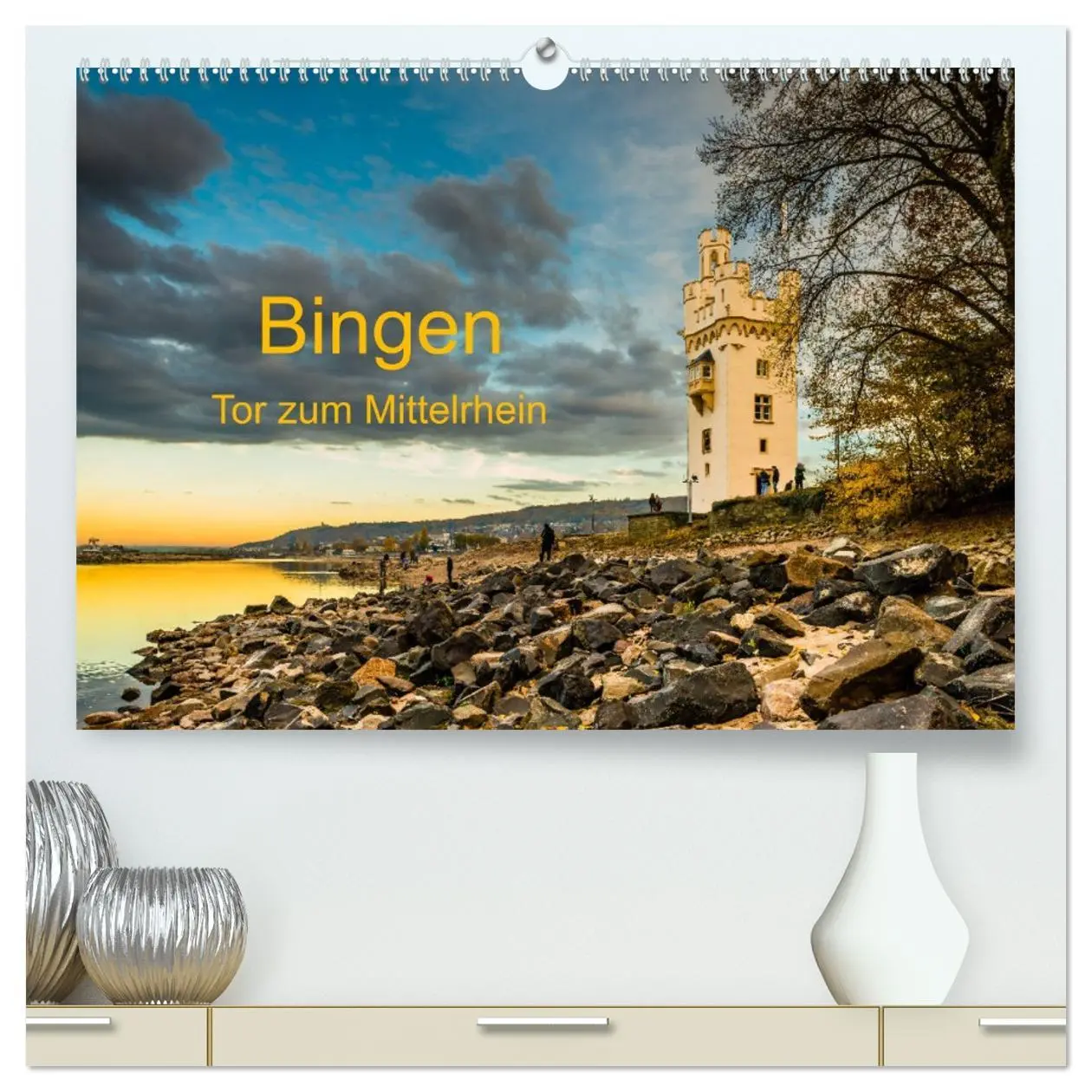 Cover: 9783516088663 | Bingen - Tor zum Mittelrhein (hochwertiger Premium Wandkalender...