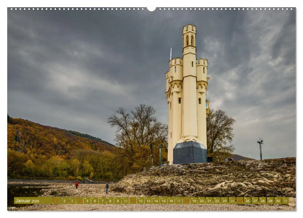 Bild: 9783516088663 | Bingen - Tor zum Mittelrhein (hochwertiger Premium Wandkalender...