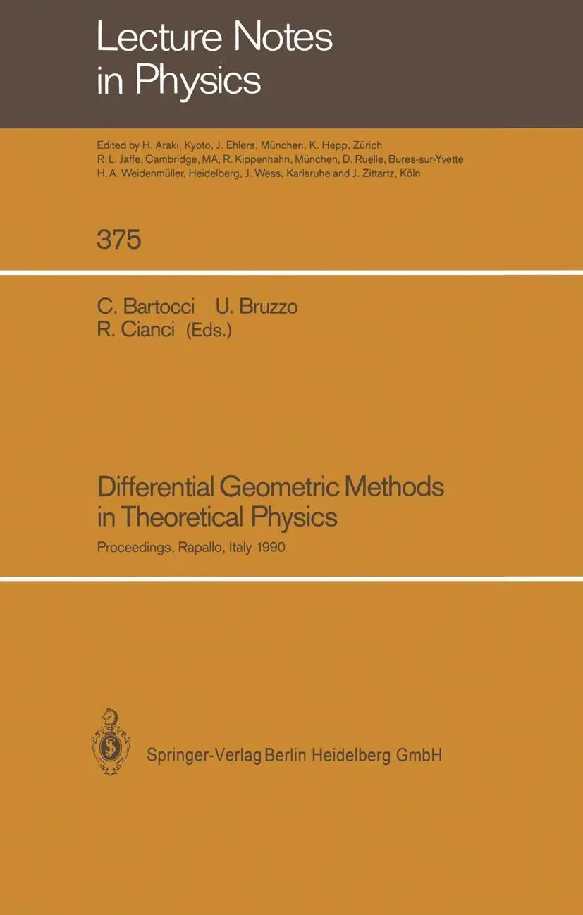 Cover: 9783662138663 | Differential Geometric Methods in Theoretical Physics | Taschenbuch