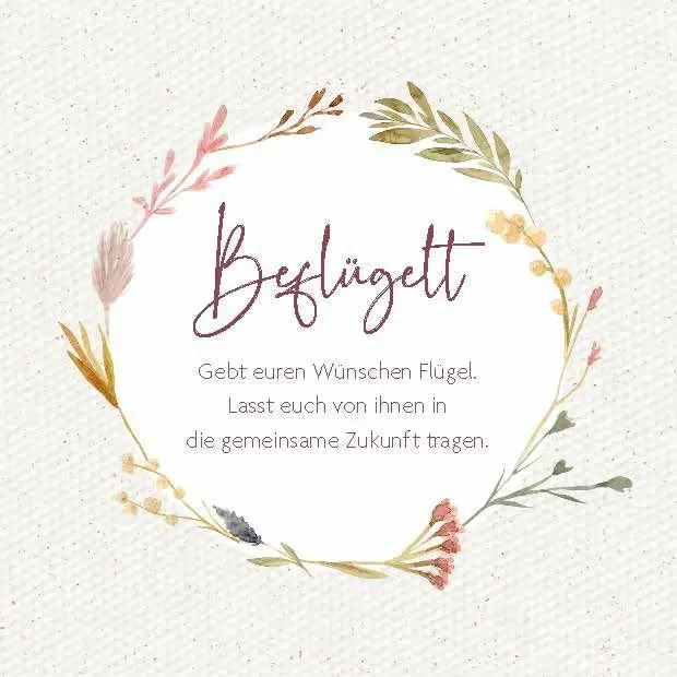 Bild: 9783766638663 | Gebt euren Wünschen Flügel | Zur Hochzeit | Irmgard Partmann | Buch