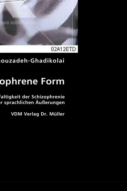 Cover: 9783836478663 | Die Schizophrene Form | Omid Amouzadeh-Ghadikolai | Taschenbuch