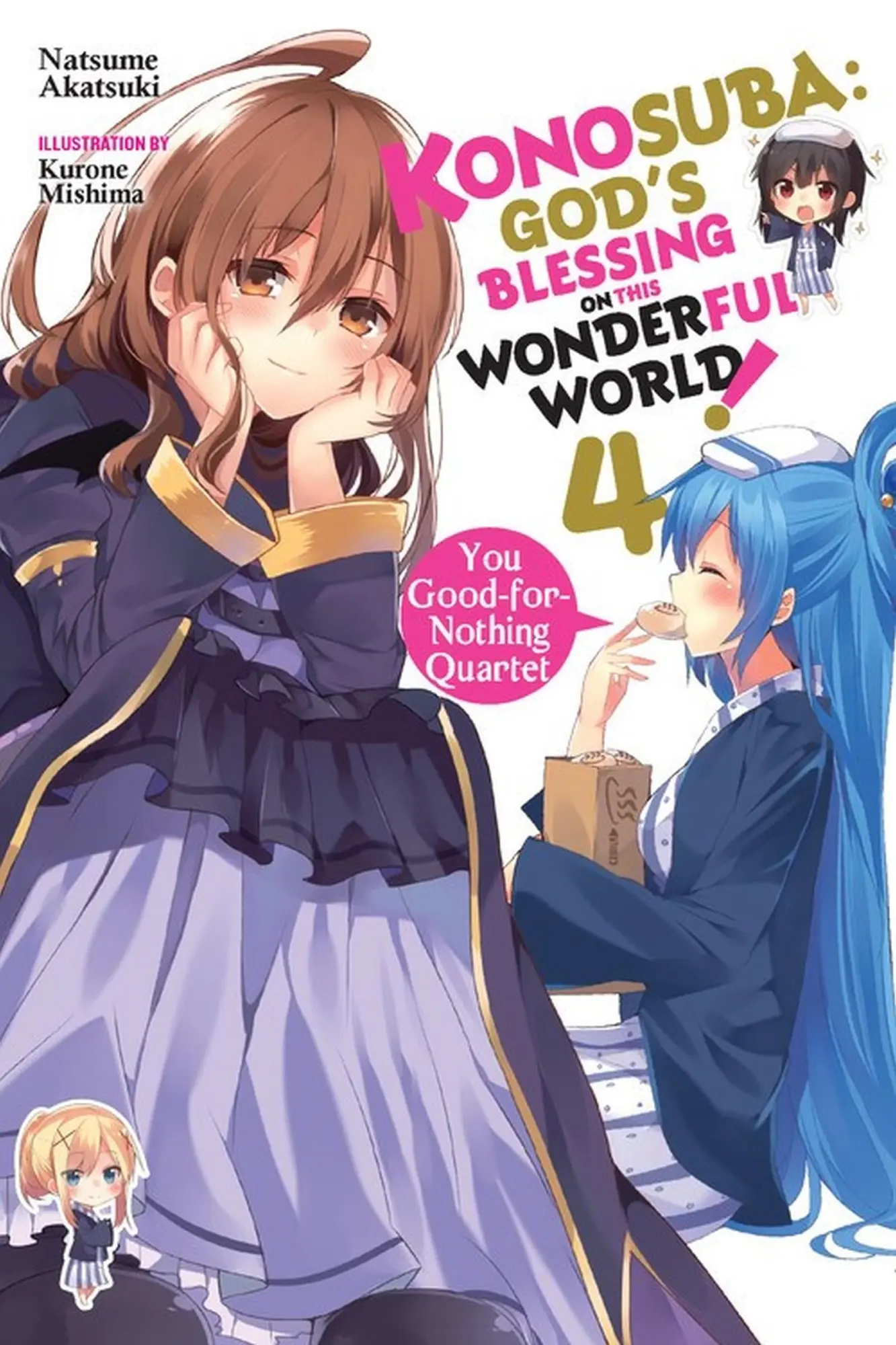 Cover: 9780316468763 | Konosuba: God's Blessing on This Wonderful World!, Vol. 4 (Light...