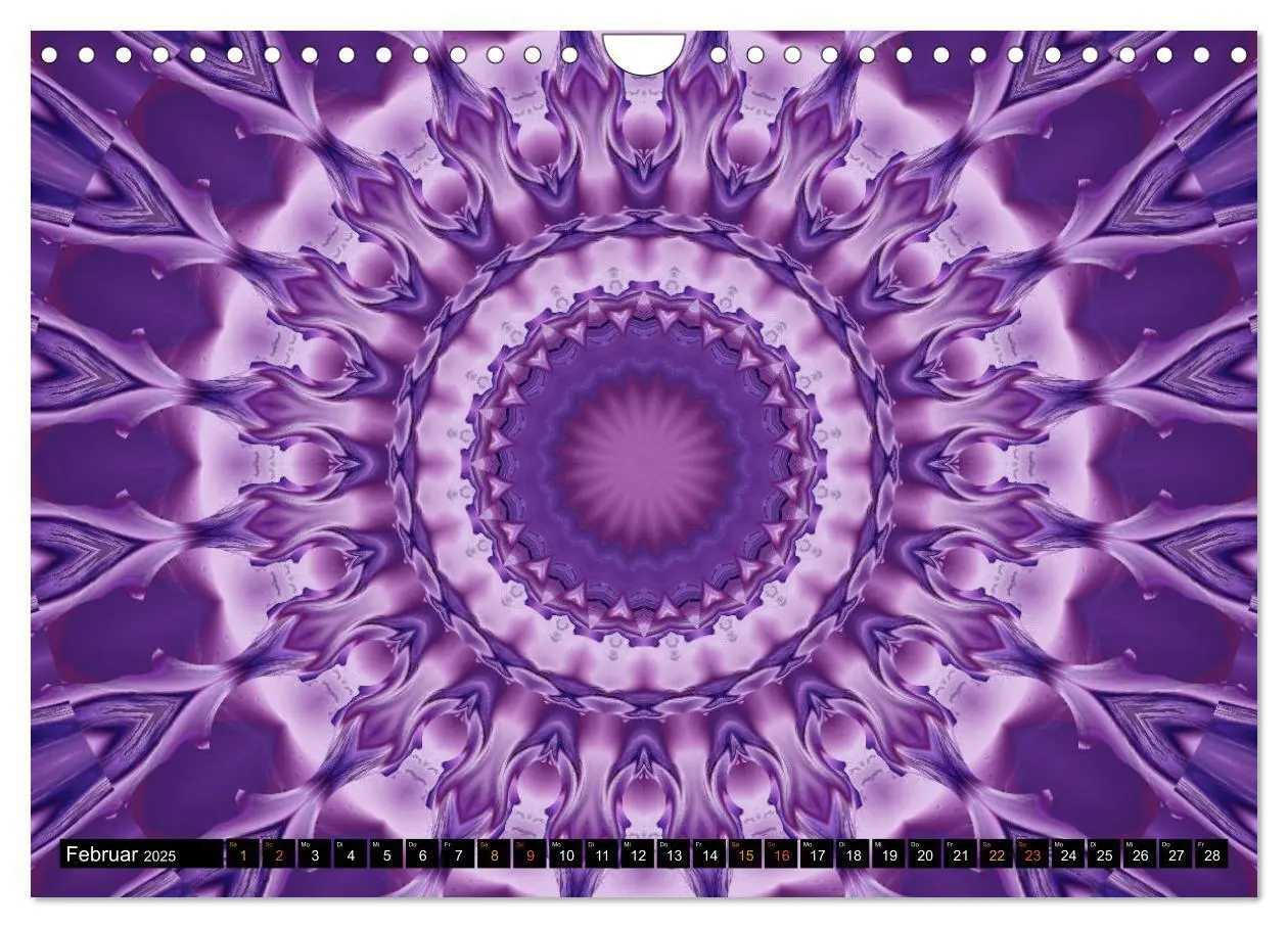 Bild: 9783435418763 | Energie - Mandalas, Spiritualität durch die Farbe Lila...