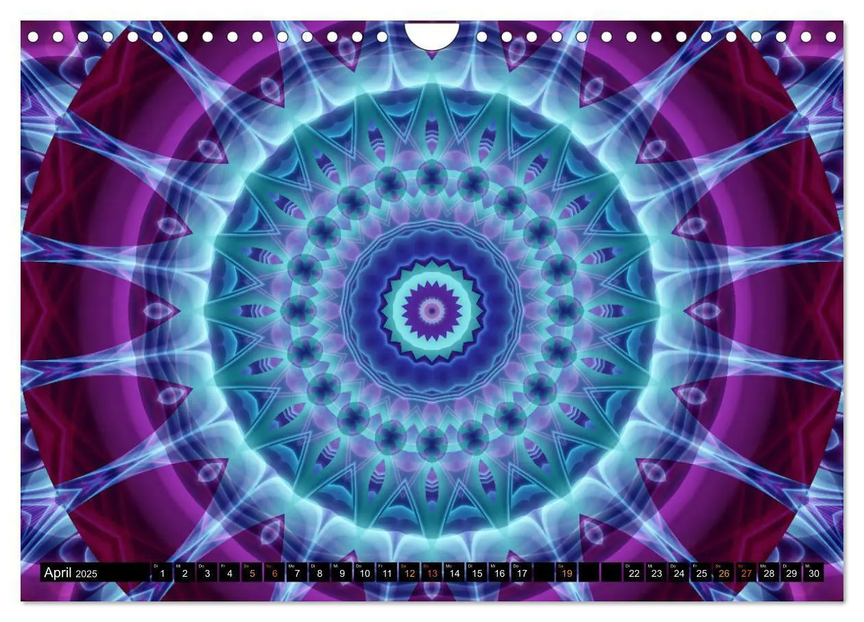 Bild: 9783435418763 | Energie - Mandalas, Spiritualität durch die Farbe Lila...
