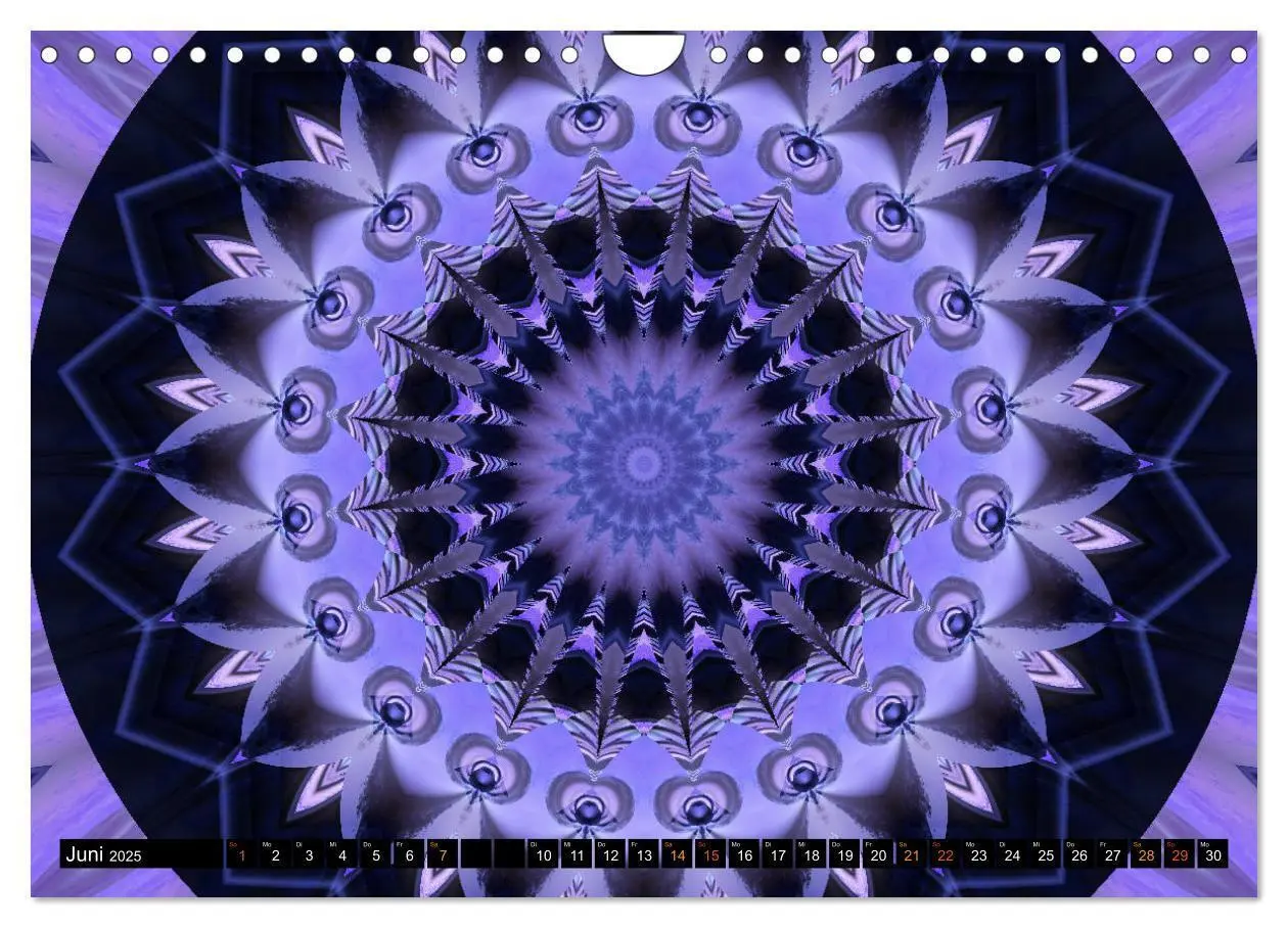 Bild: 9783435418763 | Energie - Mandalas, Spiritualität durch die Farbe Lila...