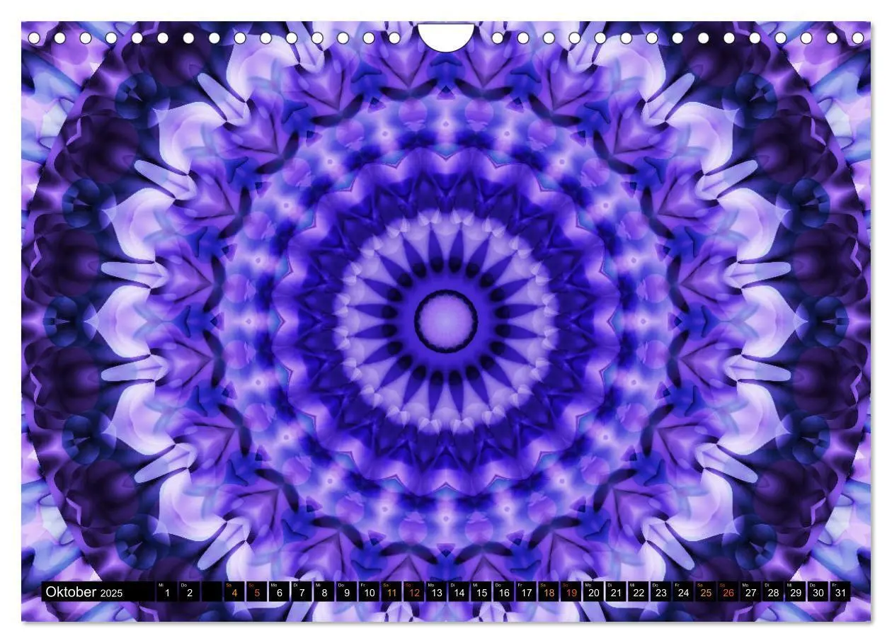 Bild: 9783435418763 | Energie - Mandalas, Spiritualität durch die Farbe Lila...