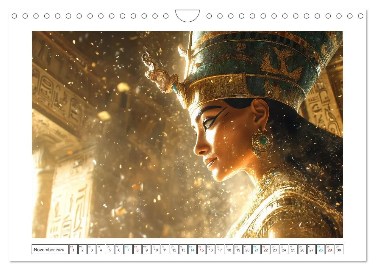 Bild: 9783457298763 | Die Götter des Nils (Wandkalender 2026 DIN A4 quer), CALVENDO...