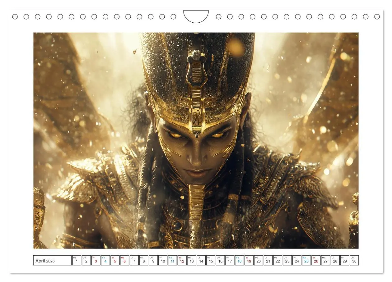 Bild: 9783457298763 | Die Götter des Nils (Wandkalender 2026 DIN A4 quer), CALVENDO...