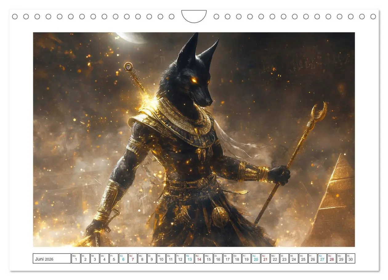 Bild: 9783457298763 | Die Götter des Nils (Wandkalender 2026 DIN A4 quer), CALVENDO...