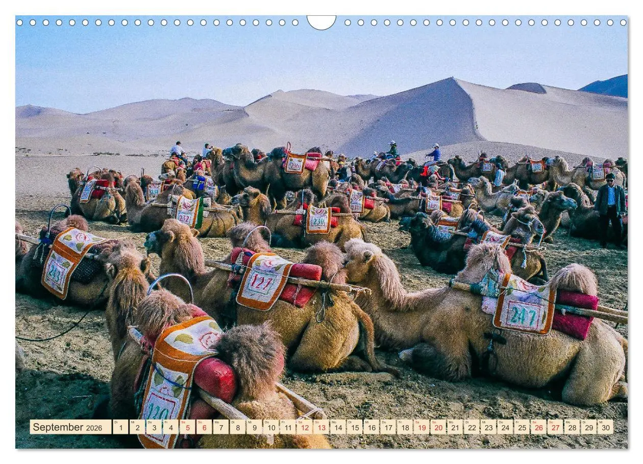 Bild: 9783457988763 | Seidenstraße - Khiva bis Lanzhou (Wandkalender 2026 DIN A3 quer),...