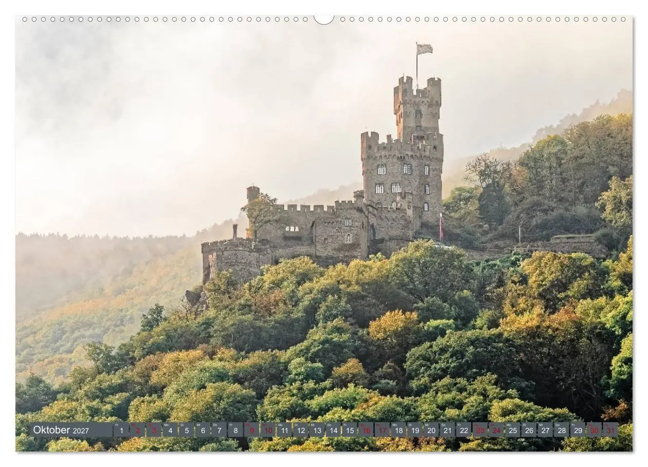Bild: 9783569788763 | Burgen der Rheinromantik (Wandkalender 2027 DIN A2 quer), CALVENDO...