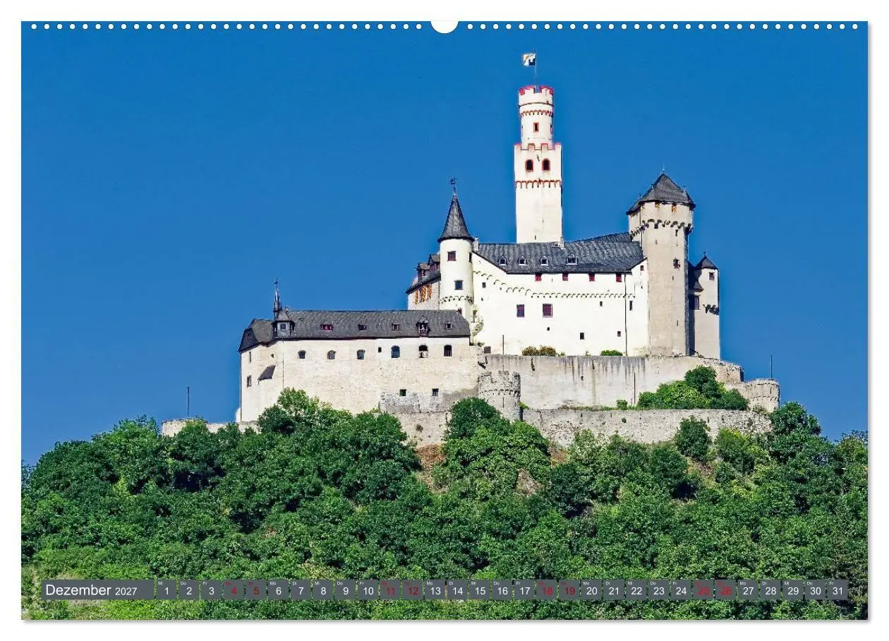Bild: 9783569788763 | Burgen der Rheinromantik (Wandkalender 2027 DIN A2 quer), CALVENDO...