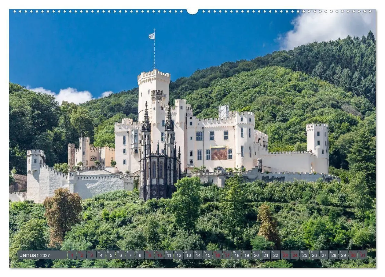 Bild: 9783569788763 | Burgen der Rheinromantik (Wandkalender 2027 DIN A2 quer), CALVENDO...