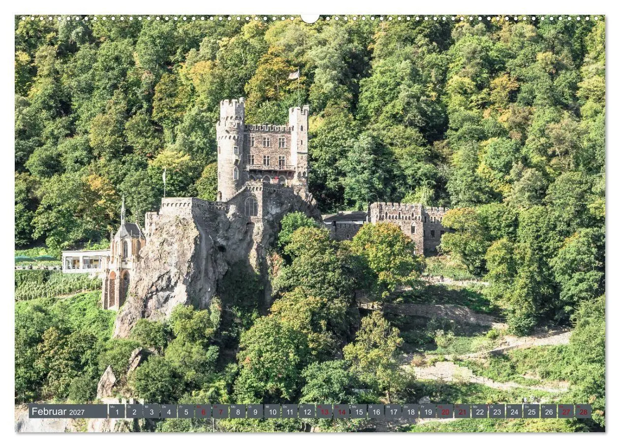 Bild: 9783569788763 | Burgen der Rheinromantik (Wandkalender 2027 DIN A2 quer), CALVENDO...