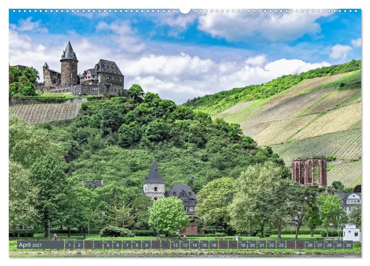 Bild: 9783569788763 | Burgen der Rheinromantik (Wandkalender 2027 DIN A2 quer), CALVENDO...
