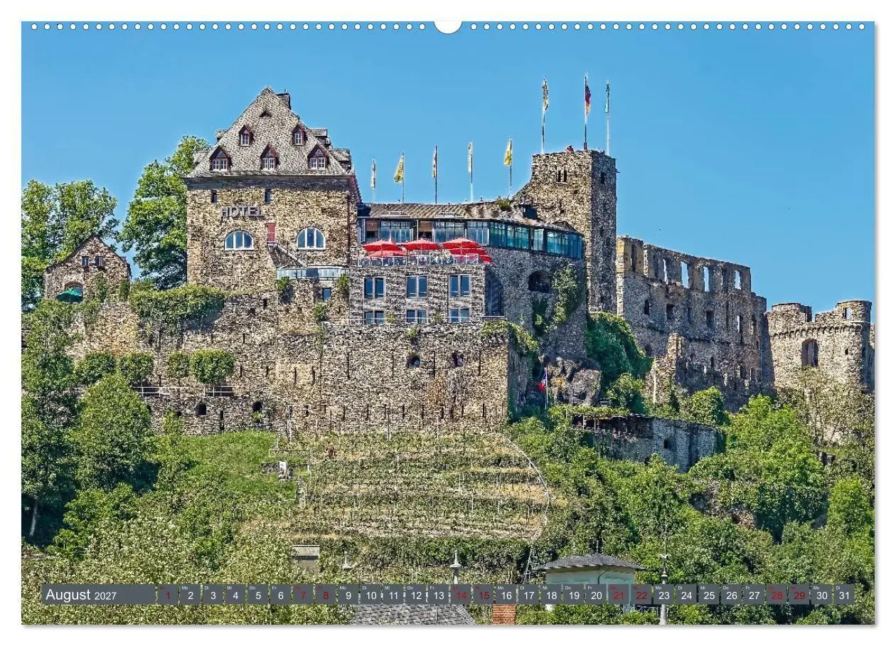 Bild: 9783569788763 | Burgen der Rheinromantik (Wandkalender 2027 DIN A2 quer), CALVENDO...