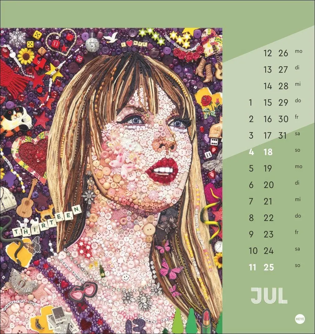 Bild: 9783756418763 | Taylor Postkartenkalender 2027 | Kalender | 13 S. | Deutsch | 2027