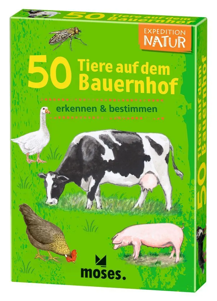 Cover: 4033477098863 | 50 Tiere auf dem Bauernhof | erkennen &amp; bestimmen | Carola von Kessel