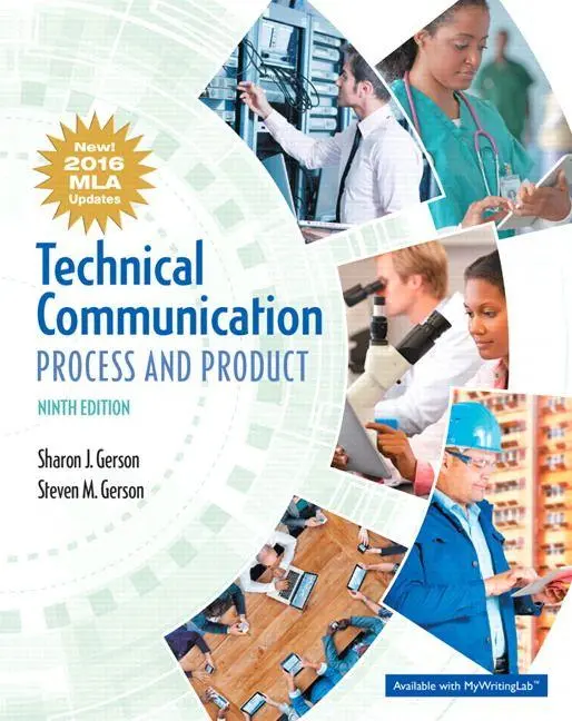 Cover: 9780134678863 | Technical Communication: Process and Product, MLA Update Edition