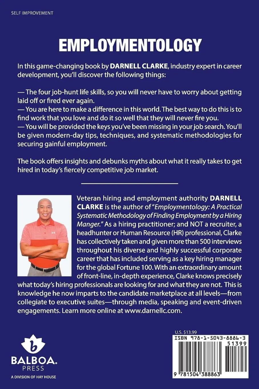 Rückseite: 9781504388863 | EMPLOYMENTOLOGY | Darnell Clarke | Taschenbuch | Englisch | 2017