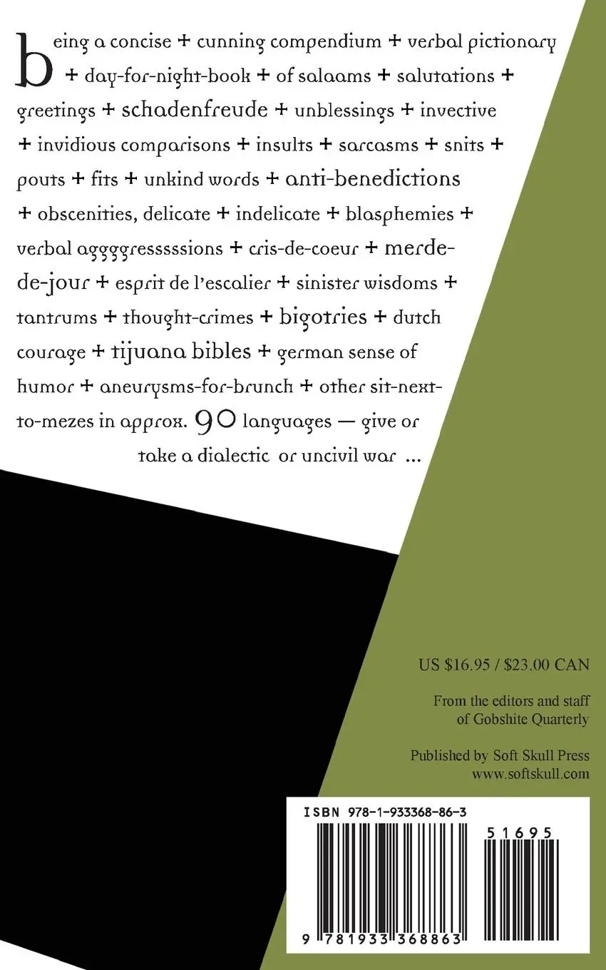 Rückseite: 9781933368863 | Curse + Berate in 69+ Languages | R. V. Branham | Taschenbuch | 2007