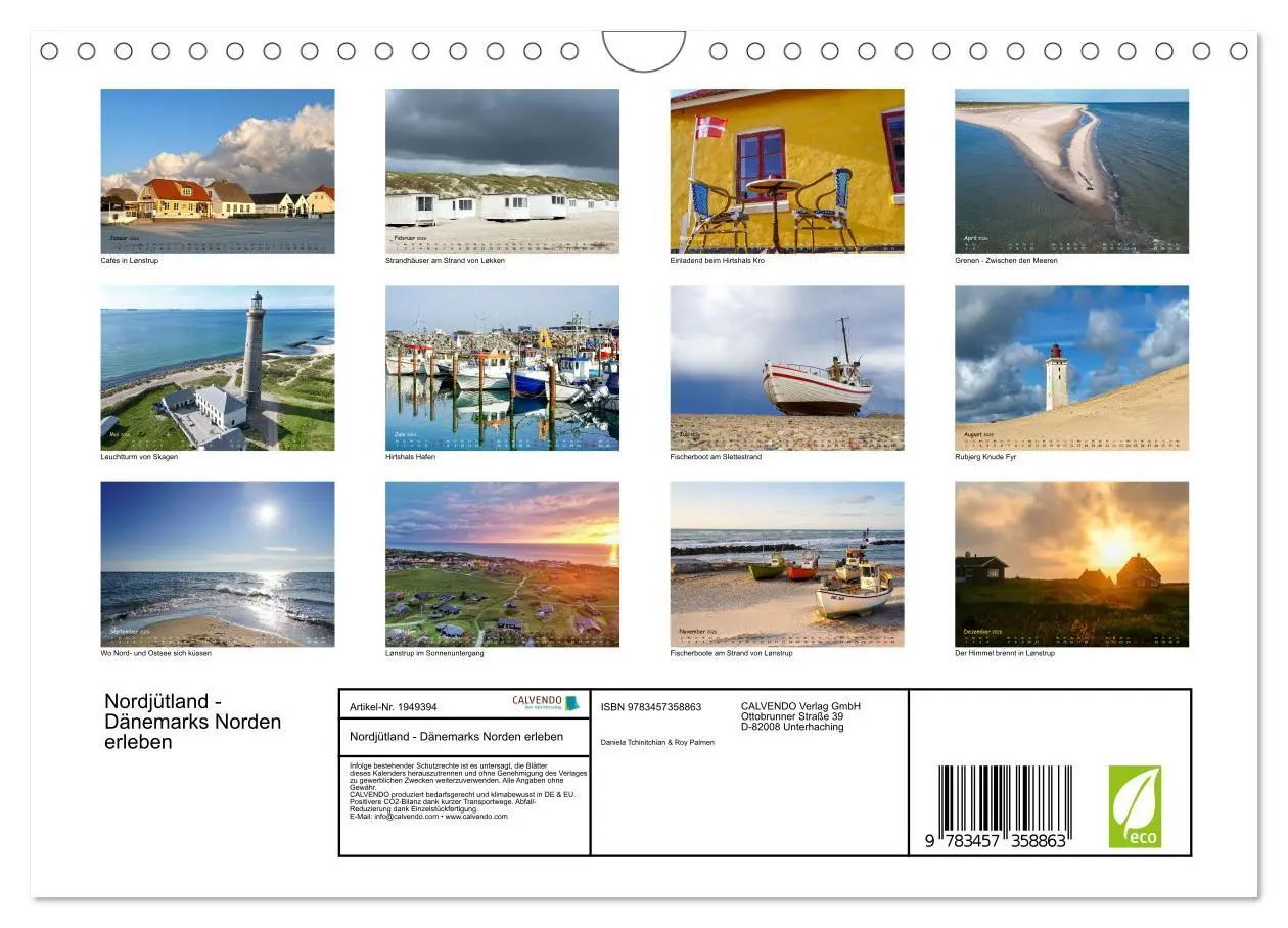 Bild: 9783457358863 | Nordjütland - Dänemarks Norden erleben (Wandkalender 2026 DIN A4...