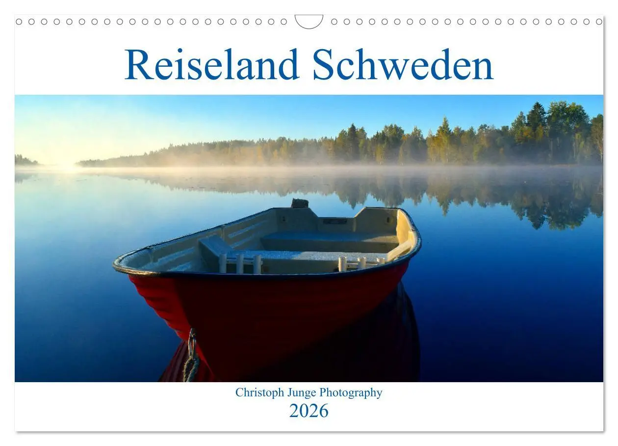 Cover: 9783457808863 | Reiseland Schweden (Wandkalender 2026 DIN A3 quer), CALVENDO...